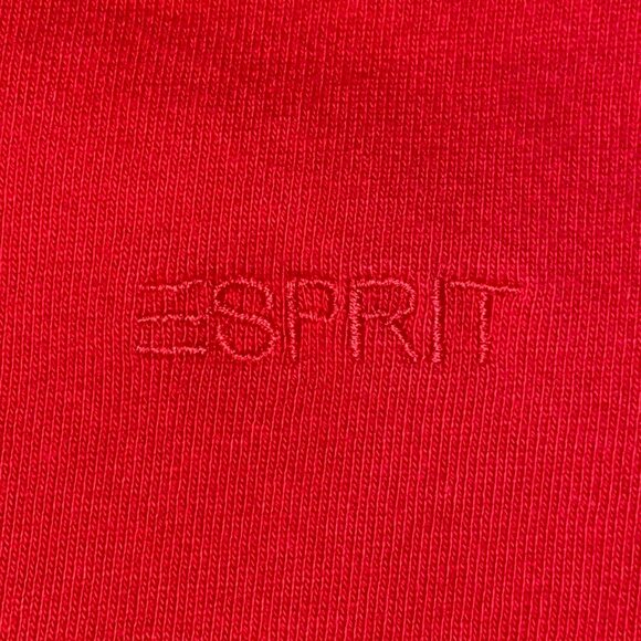 Esprit 90s 00s Vintage Pullover Crewneck Sweater Red Medium - Picture 6 of 16